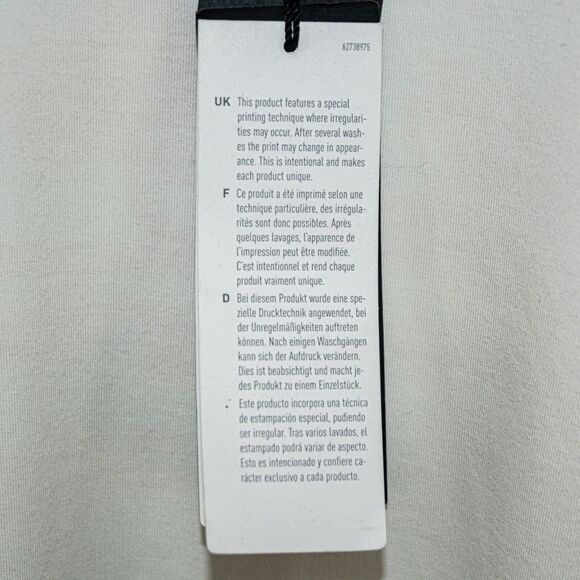 Y-3 Yohji Yamamoto ADIDAS CH2 Long Sleeve T-Shirt Cream Color Size M NWT - Picture 9 of 11